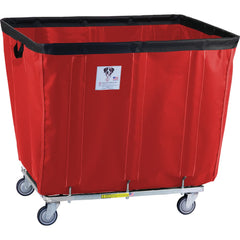 R&B Wire Products - 6 Bushel 600 Lb Heavy Duty 18 oz Vinyl Basket Truck - Exact Industrial Supply