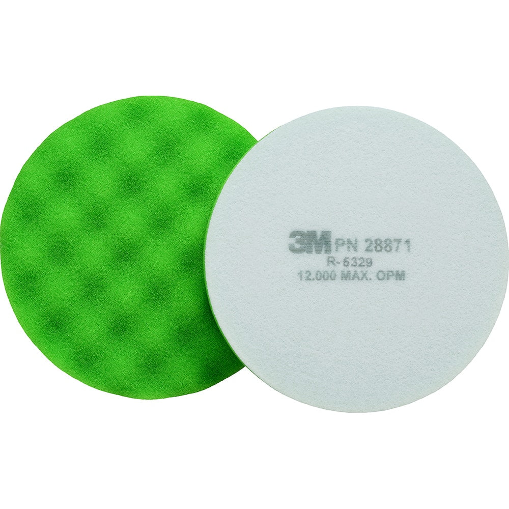 3M - Bonnets & Pads; Overall Diameter (Inch): 5-1/4 ; Product Type: Buffing Pad ; Bonnet/Pad Material: Foam ; Maximum RPM: 12000.000 - Exact Industrial Supply