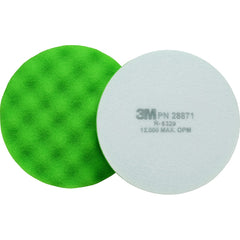 3M - Bonnets & Pads; Overall Diameter (Inch): 5-1/4 ; Product Type: Buffing Pad ; Bonnet/Pad Material: Foam ; Maximum RPM: 12000.000 - Exact Industrial Supply