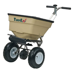 Trynex - Landscape Spreaders; Type: Walk Behind Broadcast ; Capacity: 100 Lb ; Volume Capacity (Gal.): 12.00 ; Material: Stainless Steel - Exact Industrial Supply