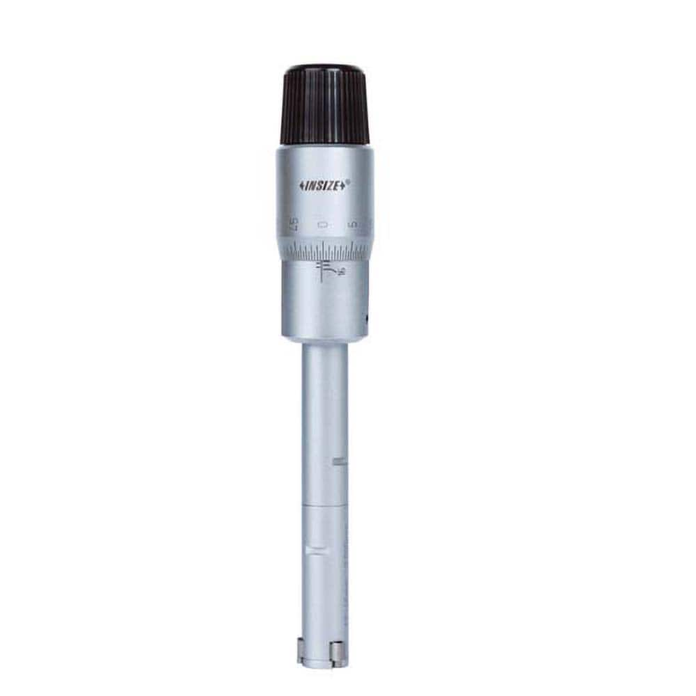 Insize USA LLC - Mechanical Inside Micrometers; Type: Inside ; Minimum Measurement (Decimal Inch): 0.5000 ; Maximum Measurement (Decimal Inch): 0.6500 ; Graduation (Decimal Inch): 0.0002 ; Graduation (mm): Feet/Inches ; Thimble Type: Ratchet Stop - Exact Industrial Supply