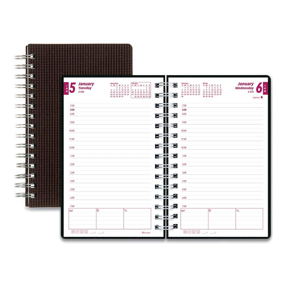 Brownline - Note Pads, Writing Pads & Notebooks Writing Pads & Notebook Type: Appointment Book Size: 8 x 5 - Caliber Tooling