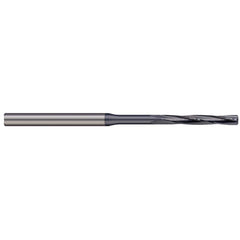 Harvey Tool - #30 4-Flute Straight Shank Helical Flute Solid Carbide Chucking Reamer - Exact Industrial Supply