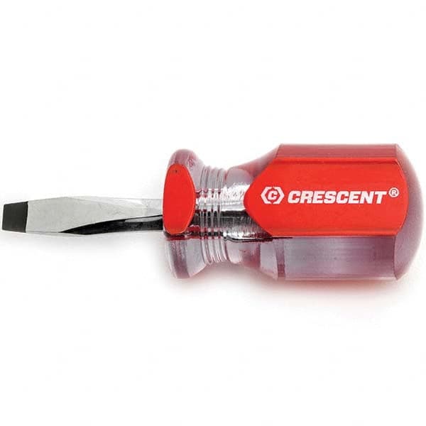 Crescent - Slotted Screwdrivers Tool Type: Screwdriver Overall Length Range: 3" - 6.9" - Caliber Tooling