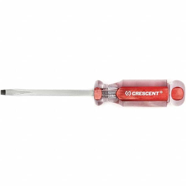 Crescent - Slotted Screwdrivers Tool Type: Screwdriver Overall Length Range: 7" - 9.9" - Caliber Tooling