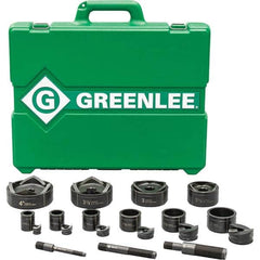 Greenlee - Punch & Driver Kits Tool Type: Knockout Set Punch Shape: Round - Caliber Tooling