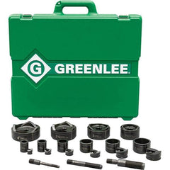 Greenlee - Punch & Driver Kits Tool Type: Knockout Set Punch Shape: Round - Caliber Tooling