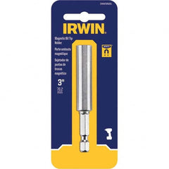 Irwin - Power & Impact Screwdriver Bits & Holders Bit Type: Magnetic Bit Holder Hex Size (Inch): 1/4 - Caliber Tooling