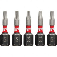 Milwaukee Tool - 1/4" Hex T10 Torx Impact Ready Bit - Caliber Tooling