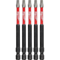 Milwaukee Tool - 1/4" Hex T25 Torx Impact Ready Bit - Caliber Tooling