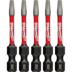 Milwaukee Tool - 1/4" Hex #1 Square Impact Ready Bit - Caliber Tooling