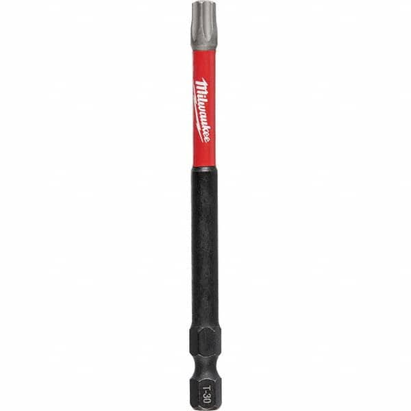 Milwaukee Tool - 1/4" Hex T30 Torx Impact Ready Bit - Caliber Tooling