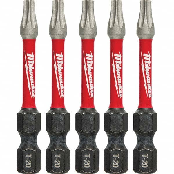 Milwaukee Tool - 1/4" Hex T20 Torx Impact Ready Bit - Caliber Tooling