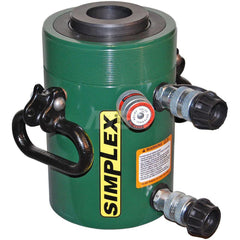 Compact Hydraulic Cylinders; Type: Double Acting; Mounting Style: Base Mounting Holes; Bore Size (mm): 127.00; Rod Diameter (mm): 127.00; Stroke Length (mm): 152.00; Overall Length (mm): 342.9000; Body Material: Steel; Maximum Working Pressure (psi): 1000