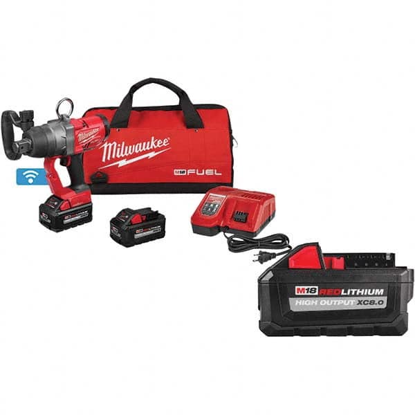 Milwaukee Tool - Cordless Impact Wrenches & Ratchets Voltage: 18.0 Drive Size (Inch): 1 - Caliber Tooling