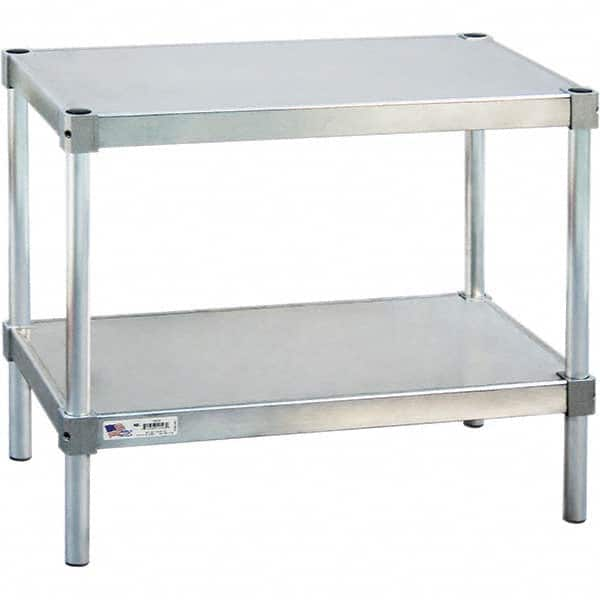 New Age Industrial - Stationary Work Benches, Tables Type: Equipment Stand Top Material: Aluminum - Caliber Tooling