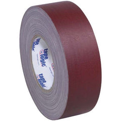 Tape Logic - Pack of (3), 60 Yd Rolls 2" x 11 mil Burgundy Rubber Gaffers Tape - Caliber Tooling