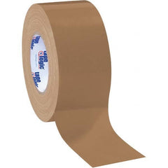 Tape Logic - Pack of (3) 60 Yd Rolls 3" x 10 mil Brown Rubber Duct Tape - Caliber Tooling