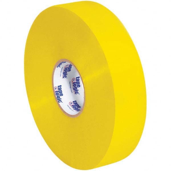 Tape Logic - Pack of (6) 1 Yd Rolls 2" x 1,000 Yd Yellow Hot Melt Adhesive Packaging Tape - Caliber Tooling