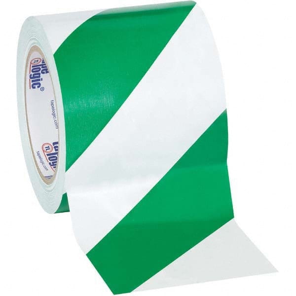 Tape Logic - Pack of (12) 36 Yd Rolls 4" x 108' Vinyl Floor & Egress Tape - Caliber Tooling