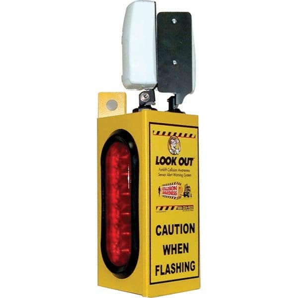 TAPCO - Auxiliary Lights Type: Forklift Warning Light Voltage: 110 VAC to 24VDC - Caliber Tooling