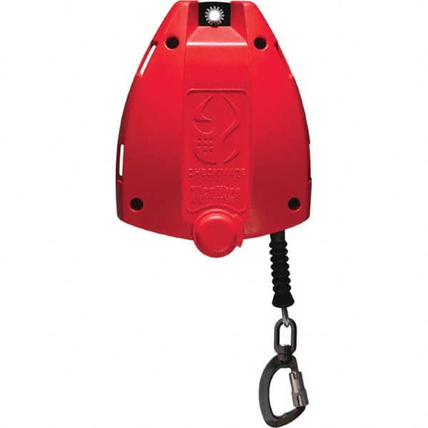 Checkmate - Self-Retracting Lanyards, Lifelines & Fall Limiters Type: Self-Retracting Lifeline Length (Feet): 100.00 - Caliber Tooling