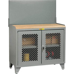 Little Giant - Stationary Workstations Type: Security Workstation Width (Inch): 48 - Caliber Tooling