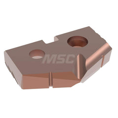 Spade Drill Insert: 0.7519″ Dia, Solid Carbide, 132 ° Point AM460 Finish, Series 1