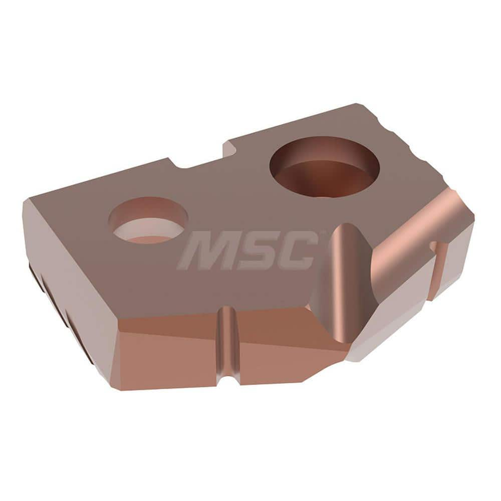 Spade Drill Insert: 0.5511″ Dia, Solid Carbide, 132 ° Point AM460 Finish, Series 0