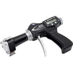 Electronic Bore Gages; Maximum Measurement: 3.25; Minimum Measurement (Decimal Inch): 3; Accuracy: 0.0002″; Pistol Grip: Yes; Gage Depth (Inch): 3.150″; Material: Tungsten Carbide; Batteries Included: Yes; Number Of Batteries: 1; Battery Size: 3V; Battery