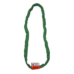 Endless Sling: 16' Long, 5,300 lb Vertical, 4,240 lb Choker, 10,600 lb Basket, Polyester Green