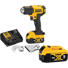 DeWALT - Heat Guns & Blowers Type: Heat Gun Heat Setting (Deg F): 550-990 - Caliber Tooling