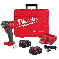 Milwaukee Tool - Cordless Impact Wrenches & Ratchets Voltage: 18.00 Drive Size (Inch): 1/2 - Caliber Tooling