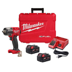 Milwaukee Tool - Cordless Impact Wrenches & Ratchets Voltage: 18.00 Drive Size (Inch): 1/2 - Caliber Tooling