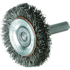 Osborn - Wheel Brushes Outside Diameter (Inch): 3 Shank Diameter (Inch): 1/4 - Caliber Tooling