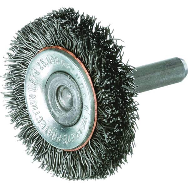 Osborn - Wheel Brushes Outside Diameter (Inch): 4 Shank Diameter (Inch): 1/4 - Caliber Tooling