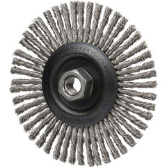 Osborn - Wheel Brushes Outside Diameter (Inch): 6 Arbor Hole Thread Size: 5/8-11 - Caliber Tooling