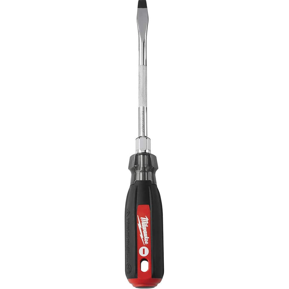 Slotted Screwdriver: 5/16″ Width, 9″ OAL, 6″ Blade Length