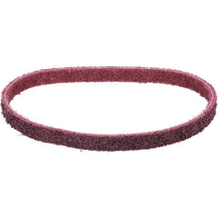 Dynabrade - 3/4" Wide x 18" OAL, Aluminum Oxide Abrasive Belt - Aluminum Oxide, Medium, Nonwoven, Cloth Backing, Wet/Dry - Caliber Tooling