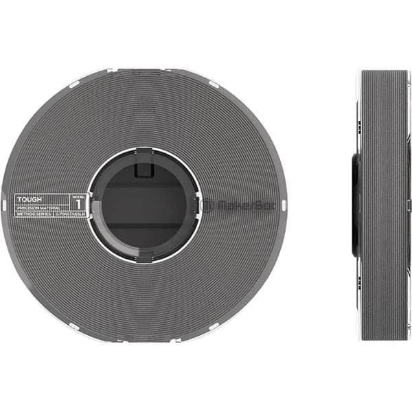 MakerBot - PLA-ABS Composite Spool - Grey, Use with MakerBot Method Performance 3D Printer - Caliber Tooling