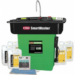 CRC - 25 Gal Free Standing Water-Based Mobile Parts Washer Kit - Caliber Tooling