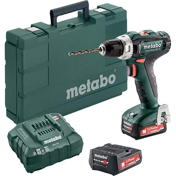 Metabo - Cordless Drills Battery Voltage: 12 Battery Chemistry: Lithium-Ion - Caliber Tooling