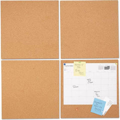 UNIVERSAL - Cork Bulletin Boards Style: Bulletin Color: Brown - Caliber Tooling