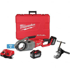 Milwaukee Tool - Power Pipe Threaders Type: Cordless Pipe Threader Voltage: 18 - Caliber Tooling