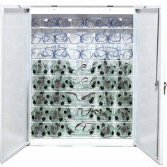 Sellstrom - Eyewear Dispensers Dispenser Type: Safety Glasses/Goggles Style: Cabinet w/ Individual Compartments - Caliber Tooling