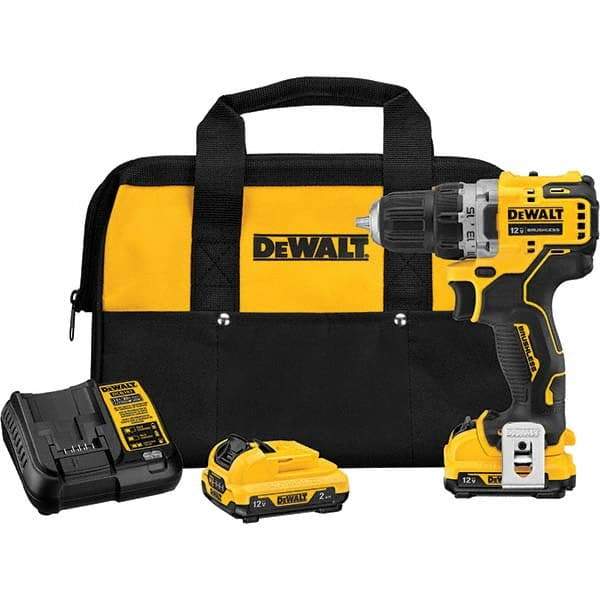 DeWALT - Cordless Drills Battery Voltage: 12 Battery Chemistry: Lithium-Ion - Caliber Tooling