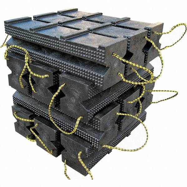 AME International - Cribbing Blocks & Sets Material: Recycled Plastic Height (Inch): 24 - Caliber Tooling