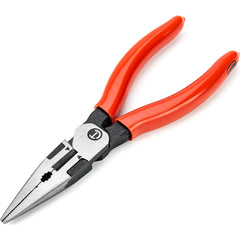 Crescent - Long Nose Pliers; Type: Long Nose ; Head Style: Straight ; Jaw Length (Inch): 2 ; Jaw Width (Inch): 0.12 ; Jaw Type: Long Nose ; SideCutting: NonSide Cutting - Exact Industrial Supply