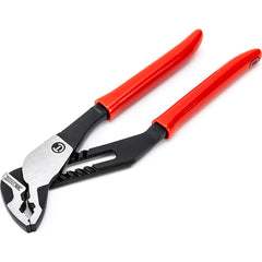 Crescent - Tongue & Groove Pliers; Type: Tongue and groove pliers ; Overall Length Range: 10" and Longer ; Maximum Capacity (Inch): 2.1 ; Jaw Style: V-Jaw ; Overall Length (Inch): 10.2 - Exact Industrial Supply