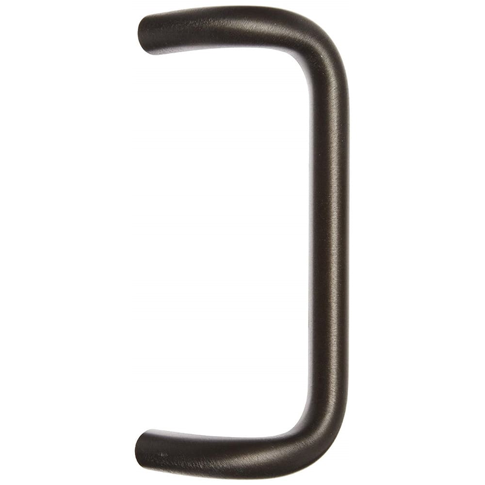 Rockwood - Door Pulls; Overall Length (Inch): 11 ; Finish/Coating: Dark Bronze ; Grip Length: 4 (Inch); Projection: 3-1/2 (Inch) - Exact Industrial Supply